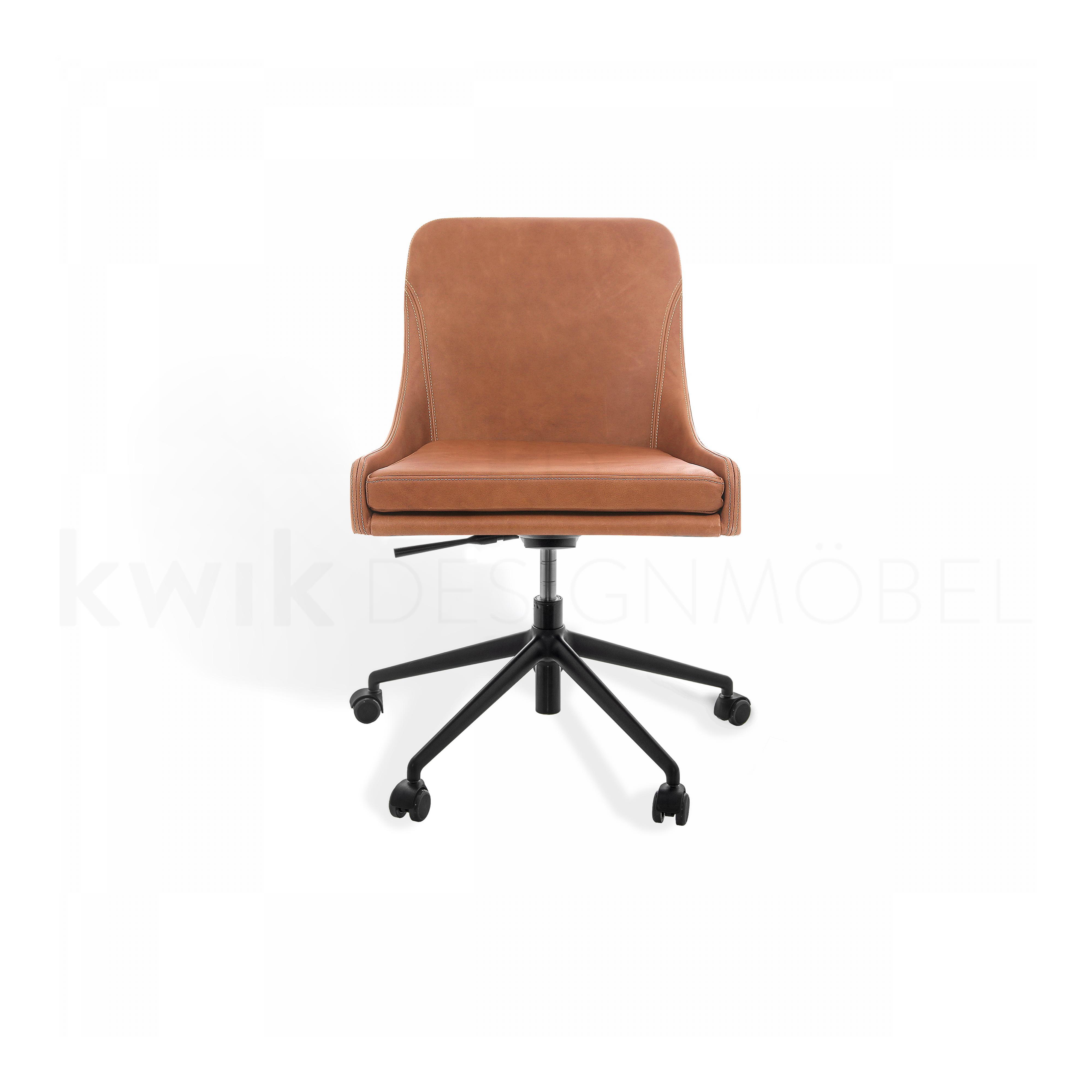 YOUMA-chr-5-Stern-drehG-Rollen-Oa-pol-KFF-01jGtum5IhjtUEP YOUMA Stuhl mit 5-Fuß-Stern-Gestell SL + Rollen
