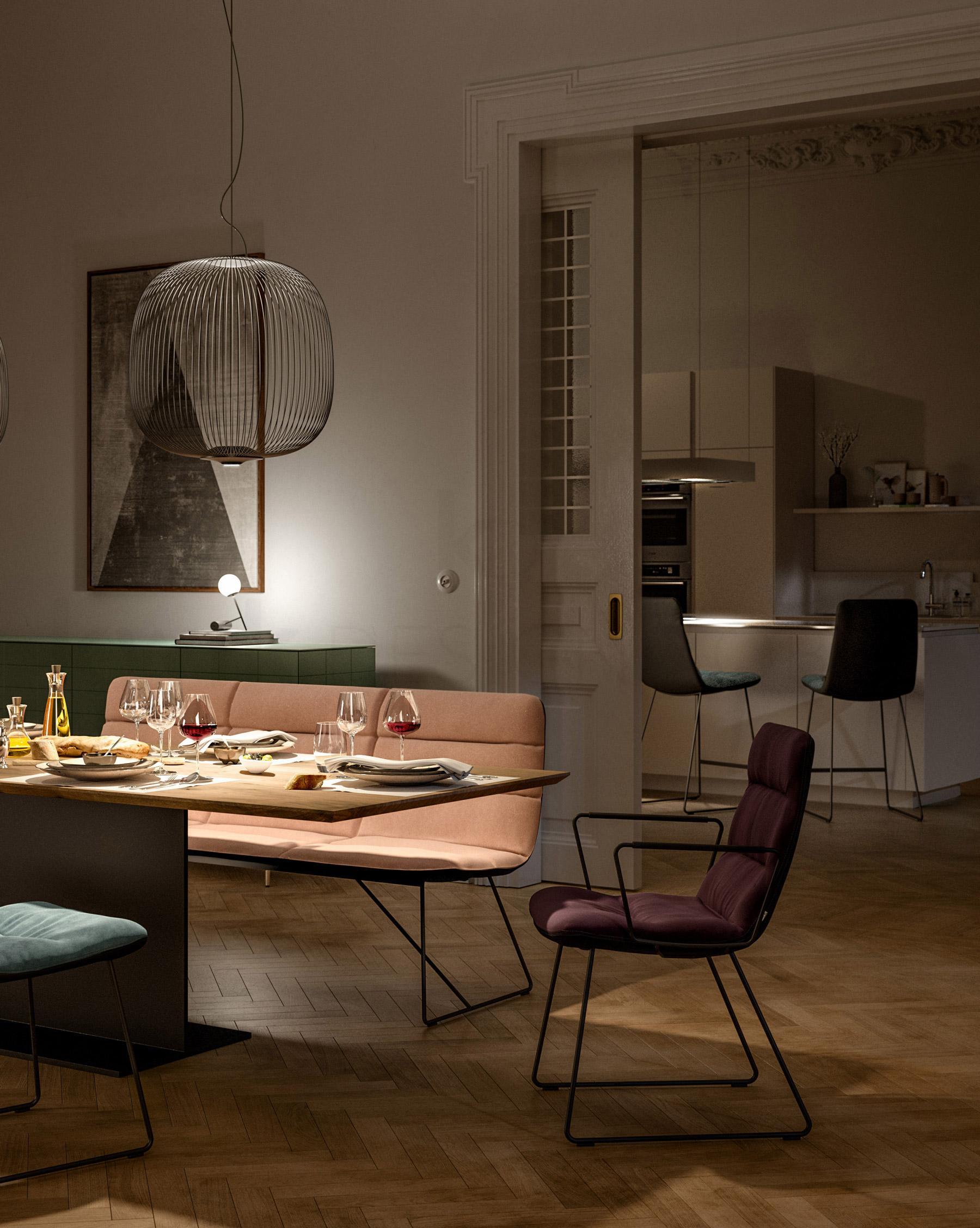 ARVA LIGHT mit Drahtarmlehne