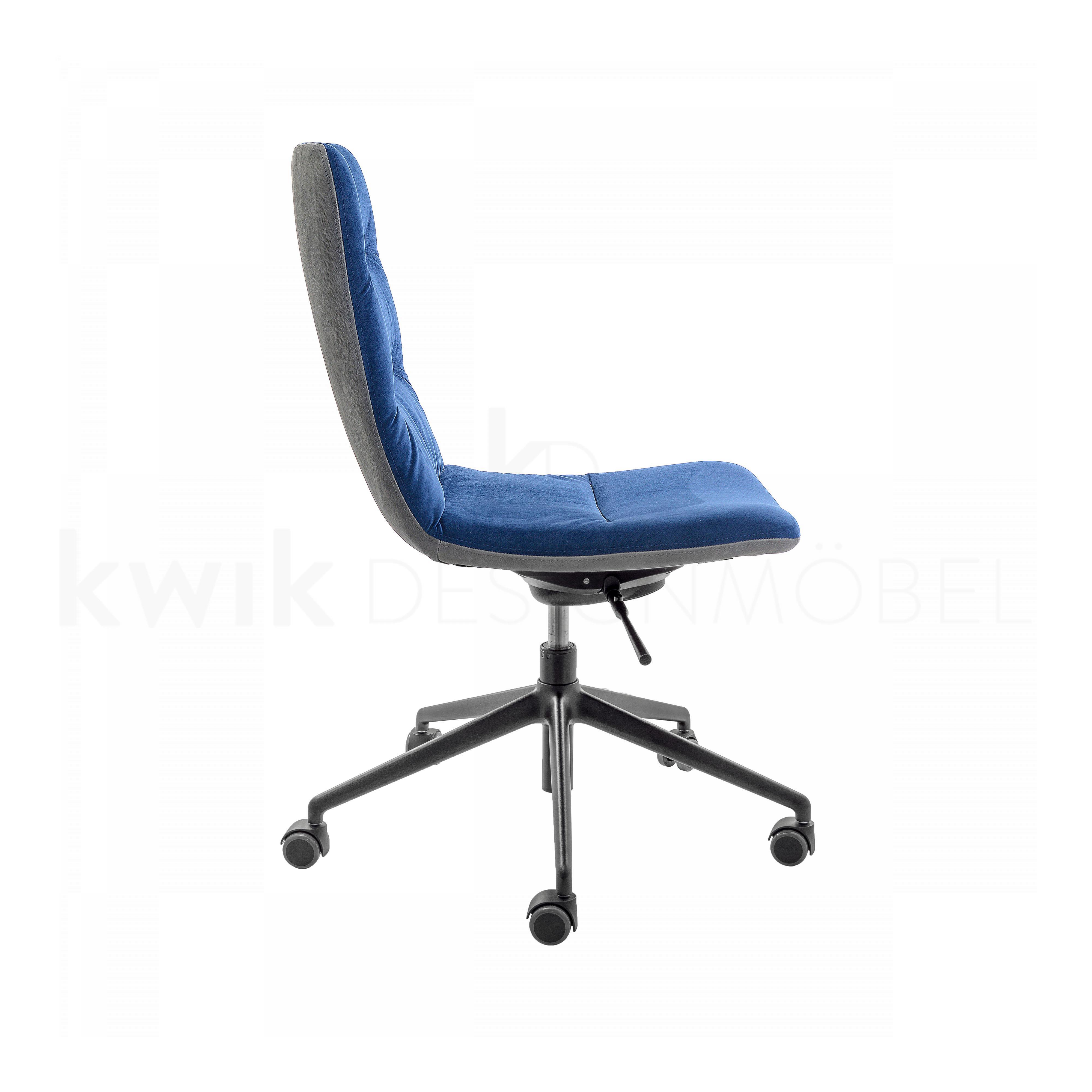 ARVA LIGHT Stuhl mit 5-Fuß-Stern-Gestell SL + Rollen