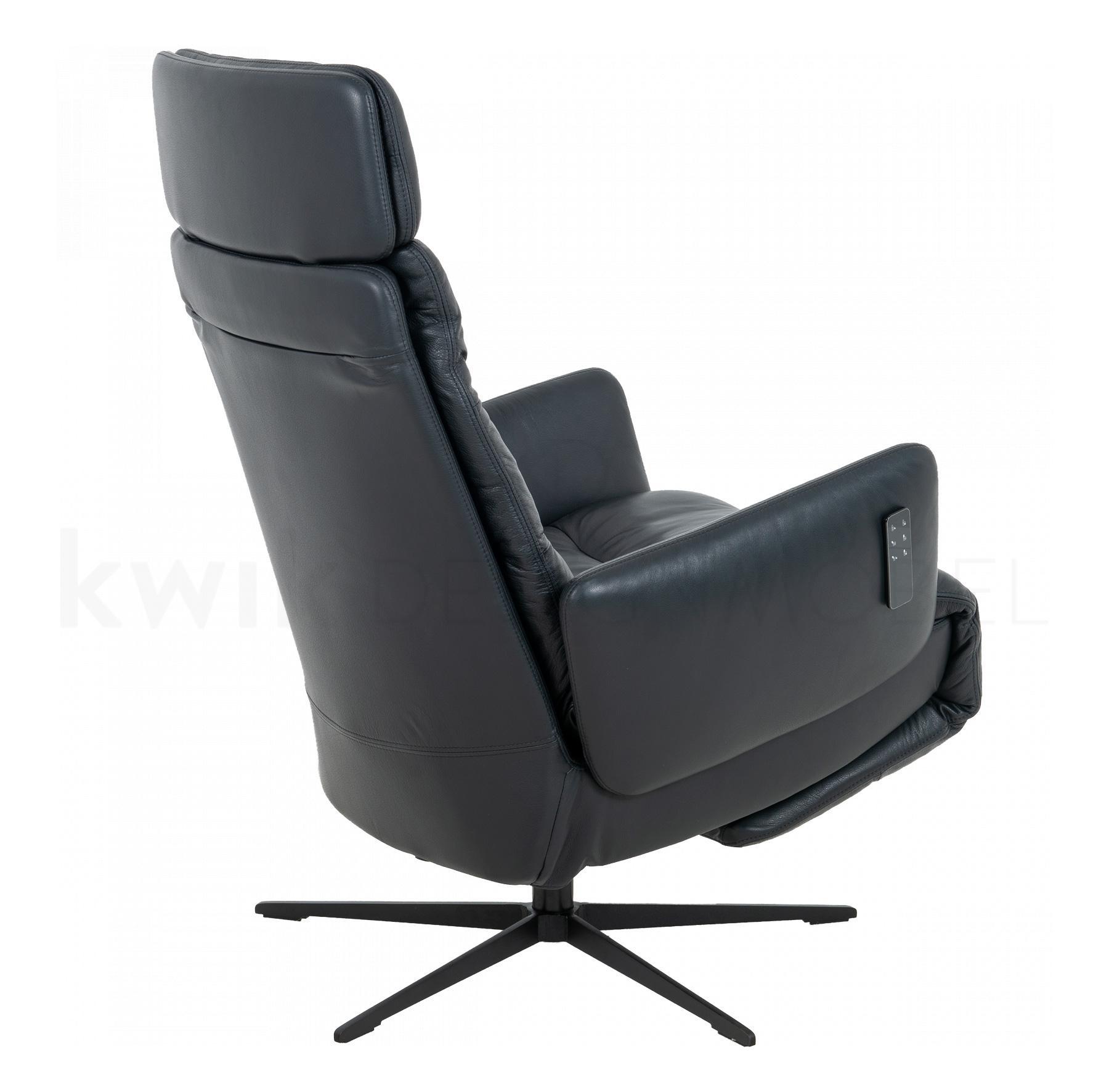 ARVA E-LOUNGE Relaxsessel mit Kopfstütze & 5-Fuß-Stern-Gestell