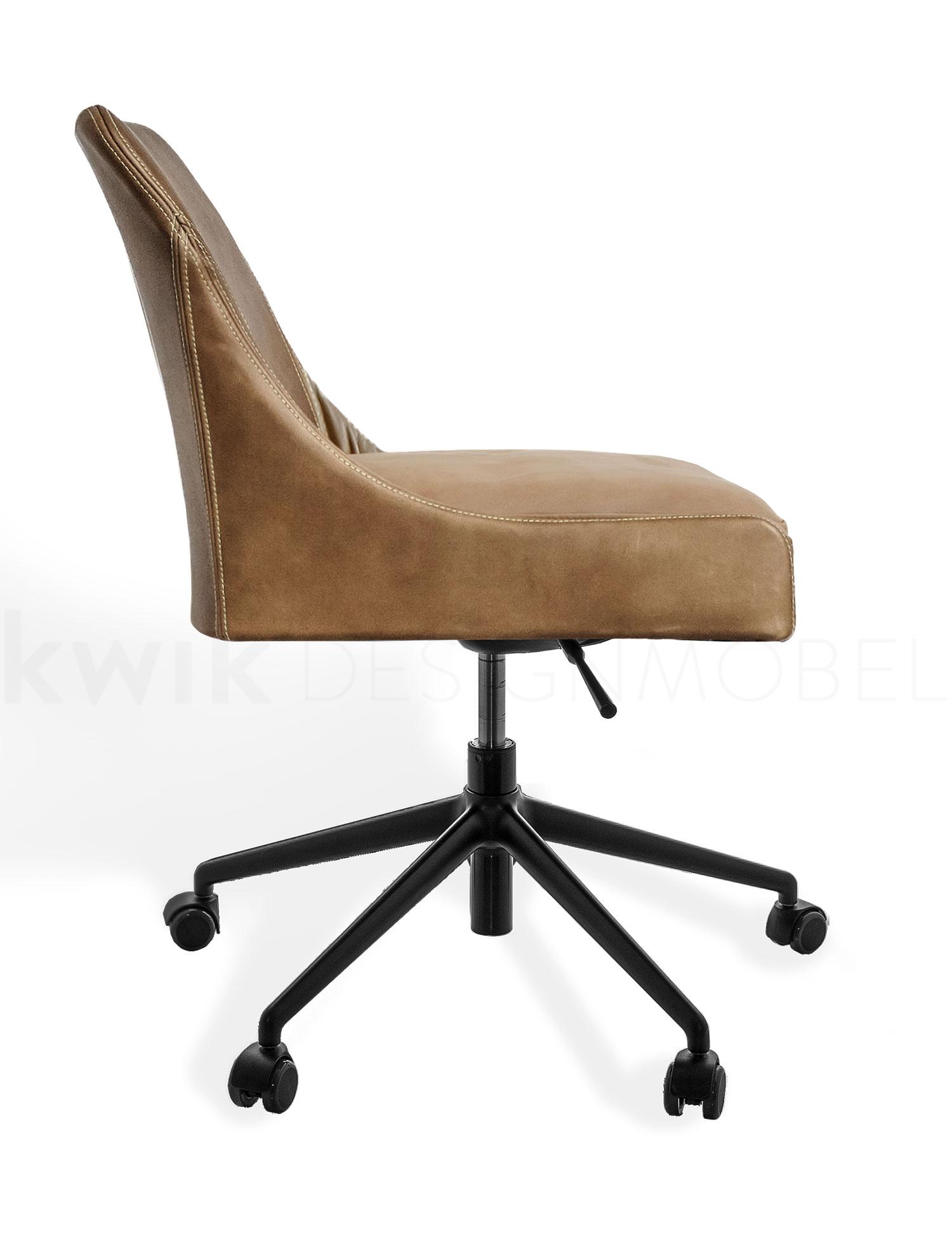 YOUMA CASUAL Stuhl mit 5-Fuß-Stern-Gestell SL + Rollen