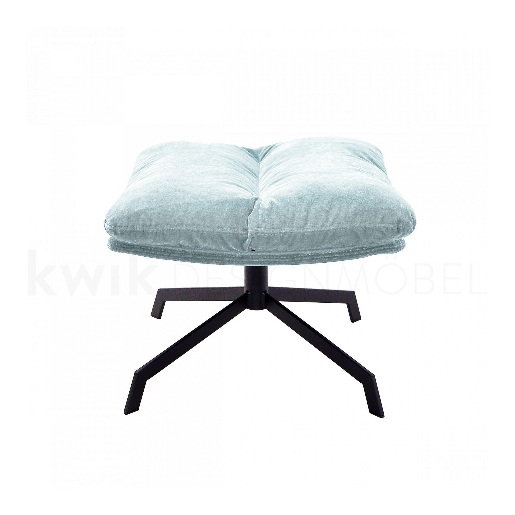 ARVA LOUNGE Ottoman mit 4-Fuss-Stern-Gestell