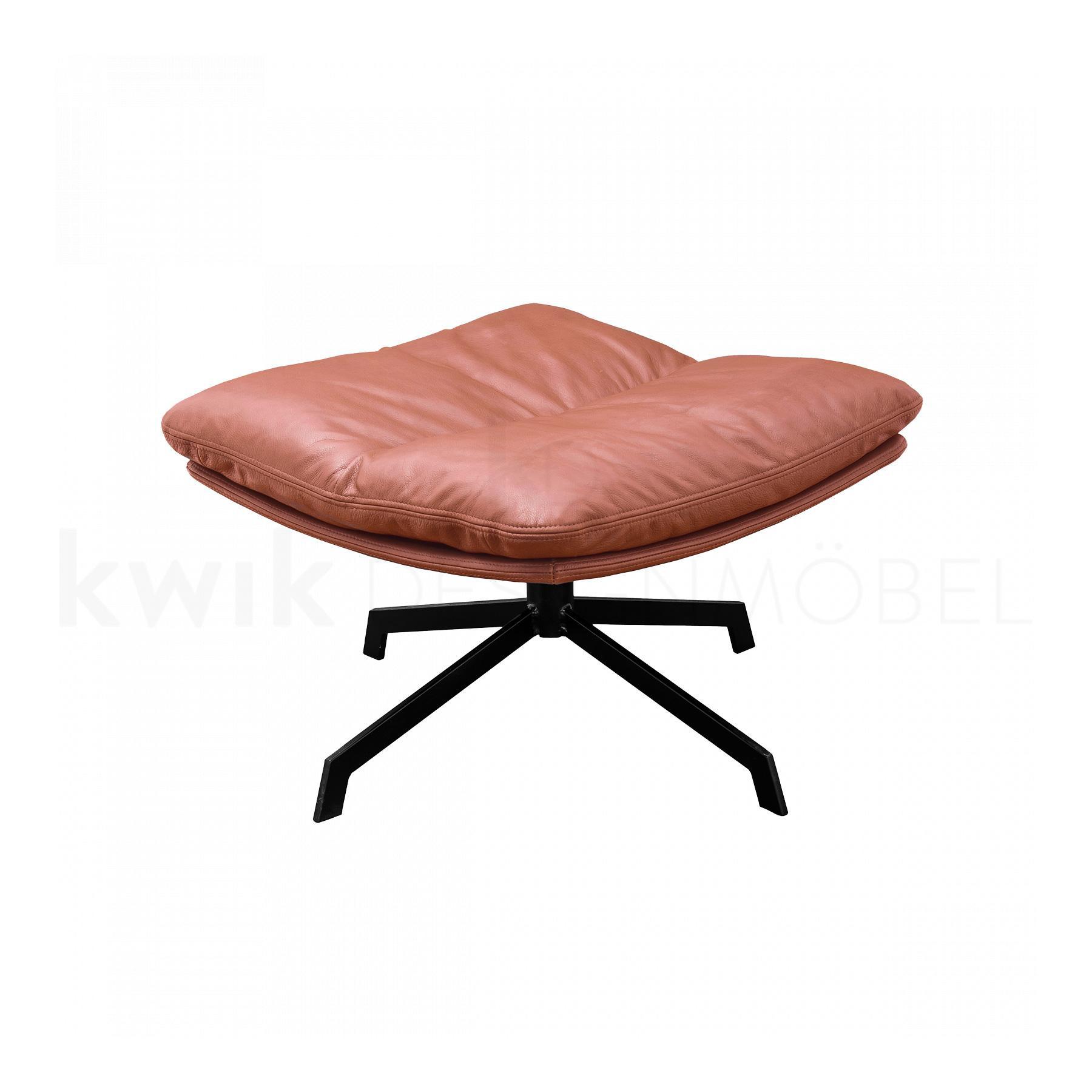 ARVA LOUNGE Ottoman mit 4-Fuss-Stern-Gestell