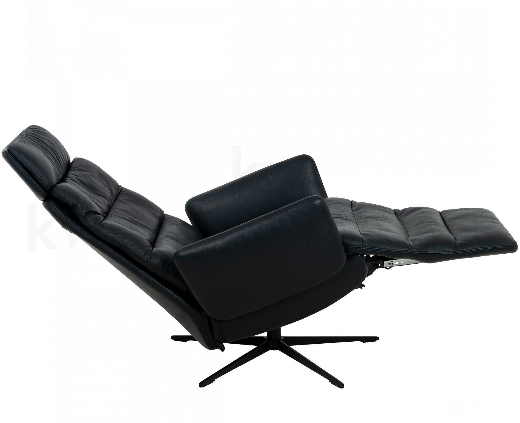 ARVA E-LOUNGE Relaxsessel mit Kopfstütze & 5-Fuß-Stern-Gestell