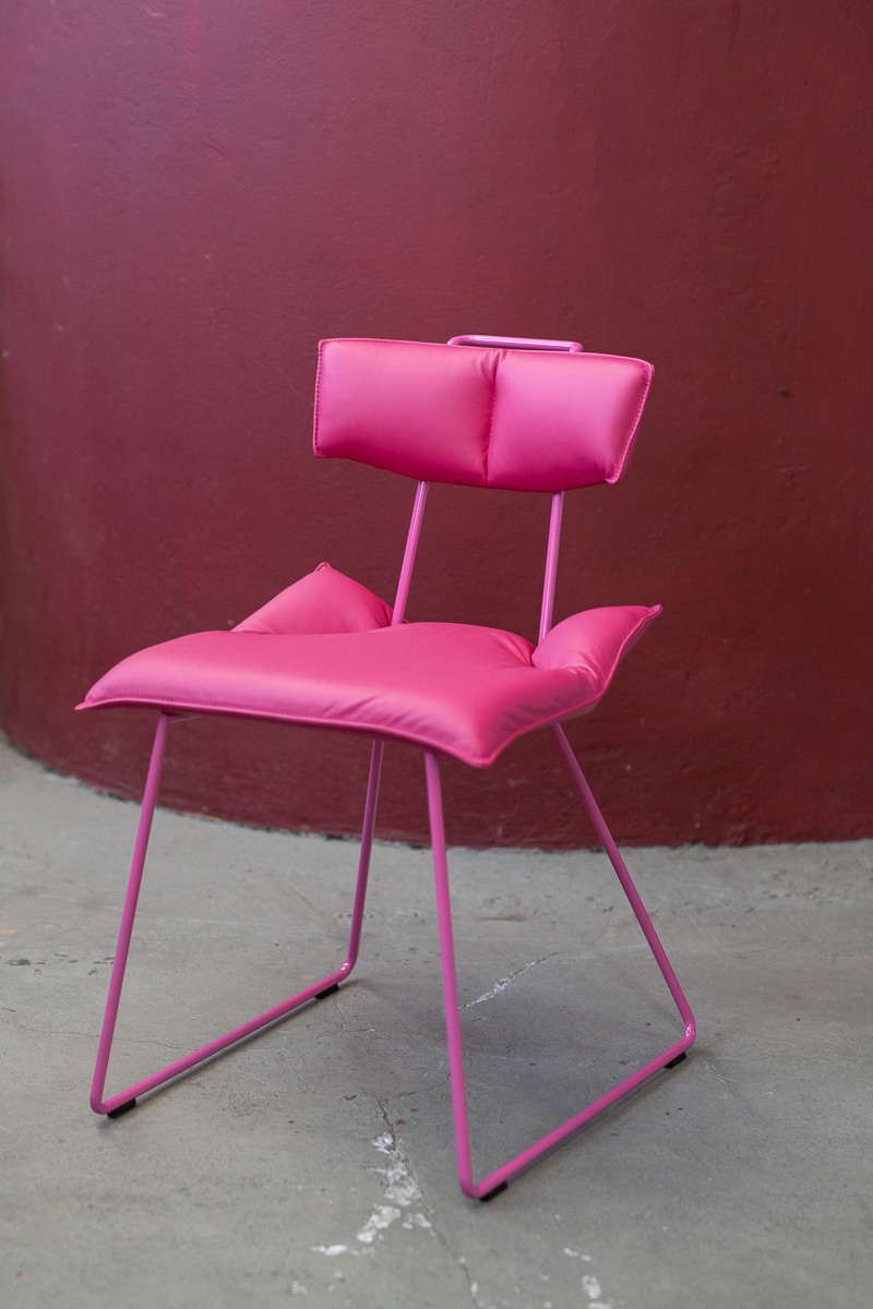 Stuhl mit Herz [Pink Edition]