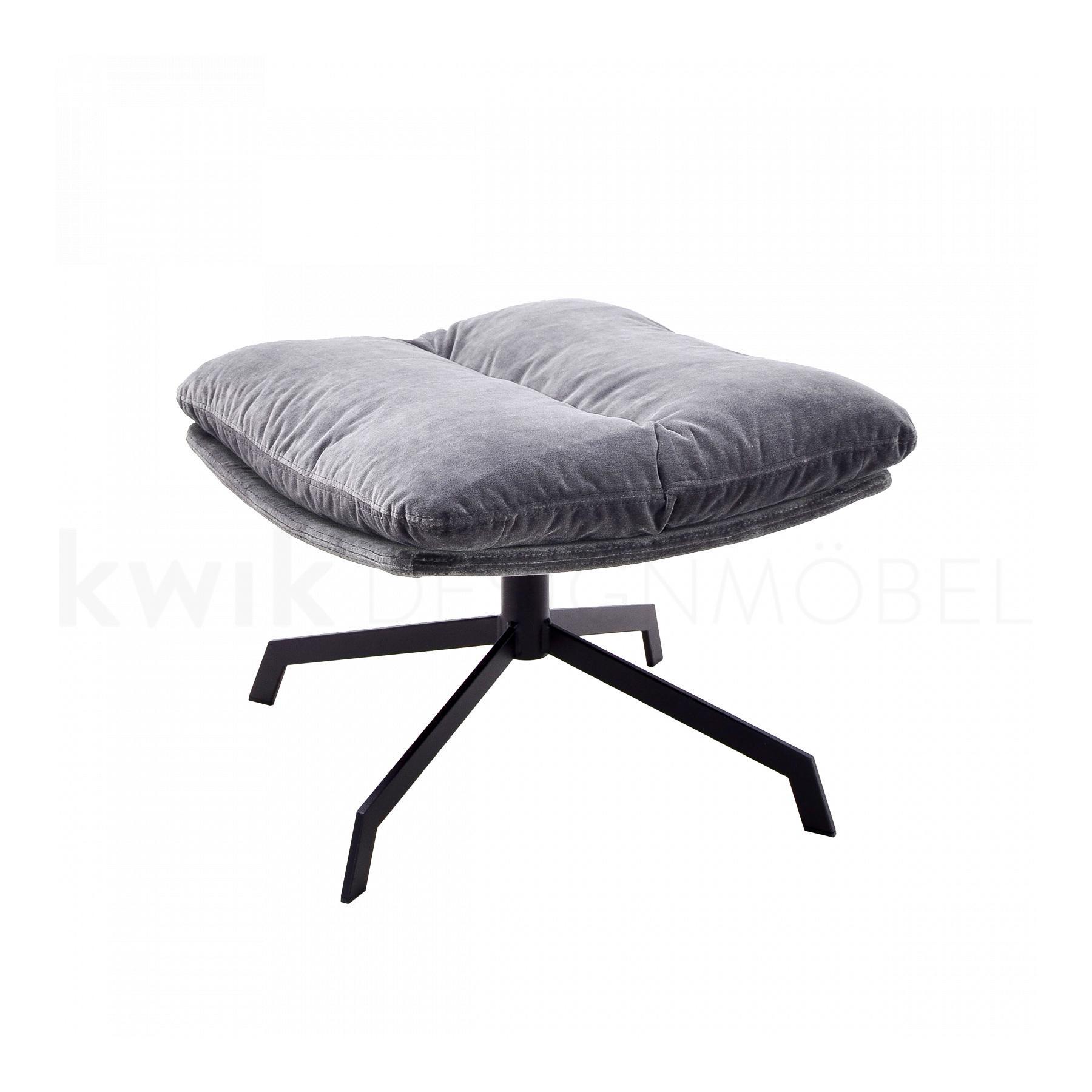 ARVA LOUNGE Ottoman mit 4-Fuss-Stern-Gestell