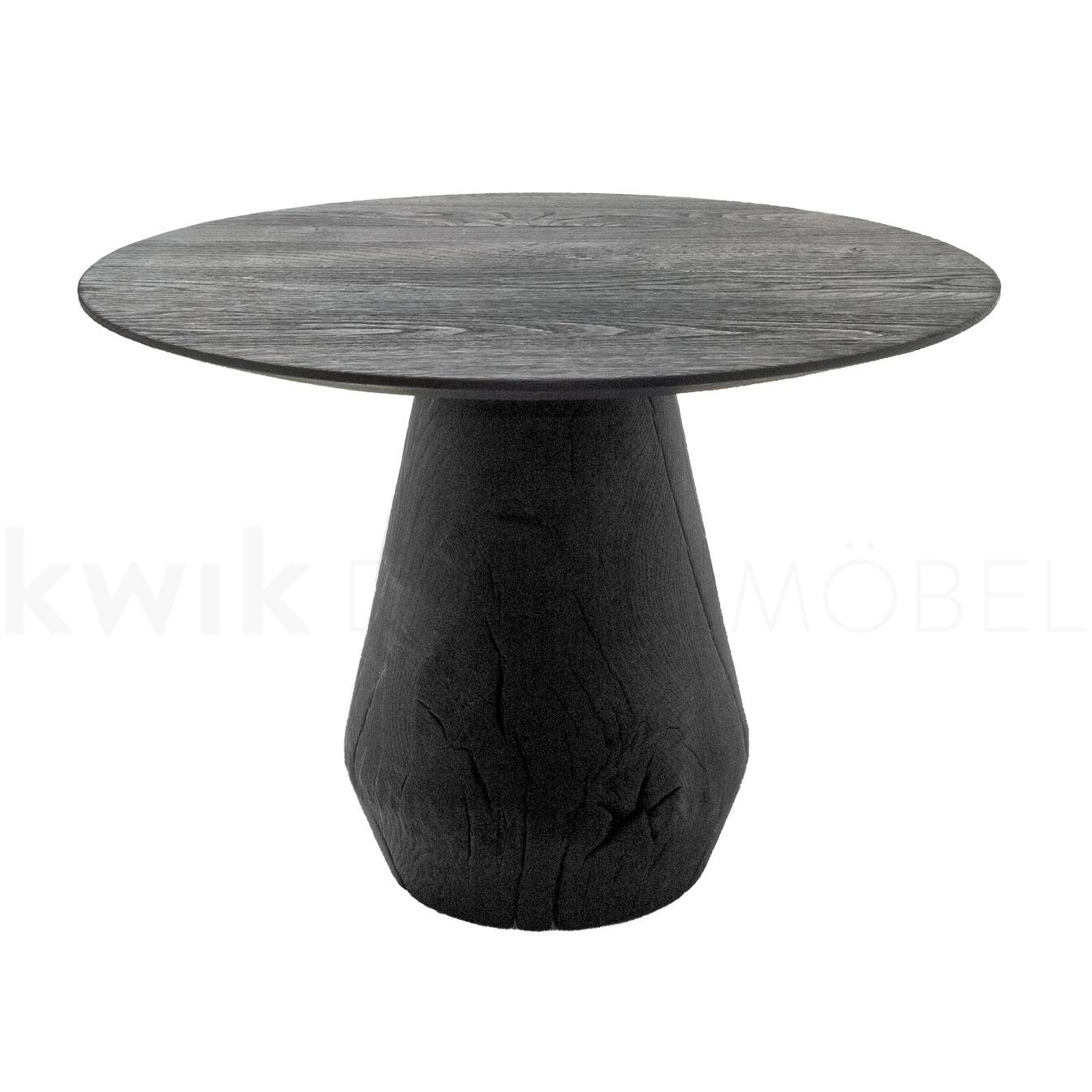 IVY-tab-r-1S-branntEiche-ASCO-02 IVY Beistelltisch Säulenhöhe 38 cm