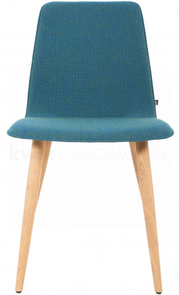 MAVERICK Stuhl mit Holzgestell konisch